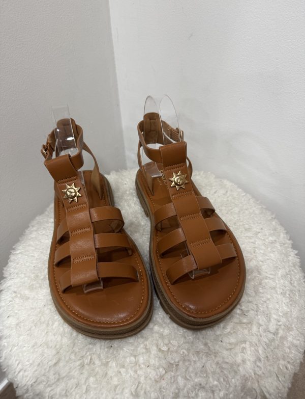 Sandale Soleil camel