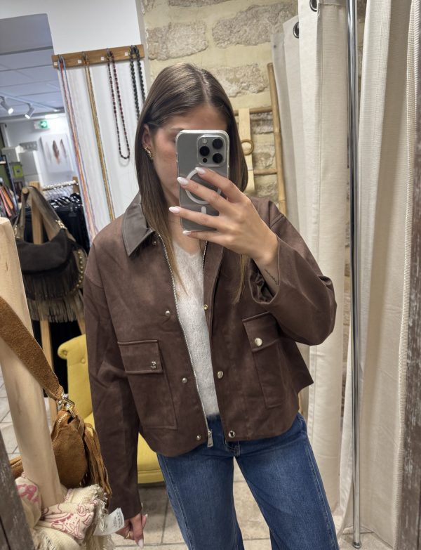 Veste marron