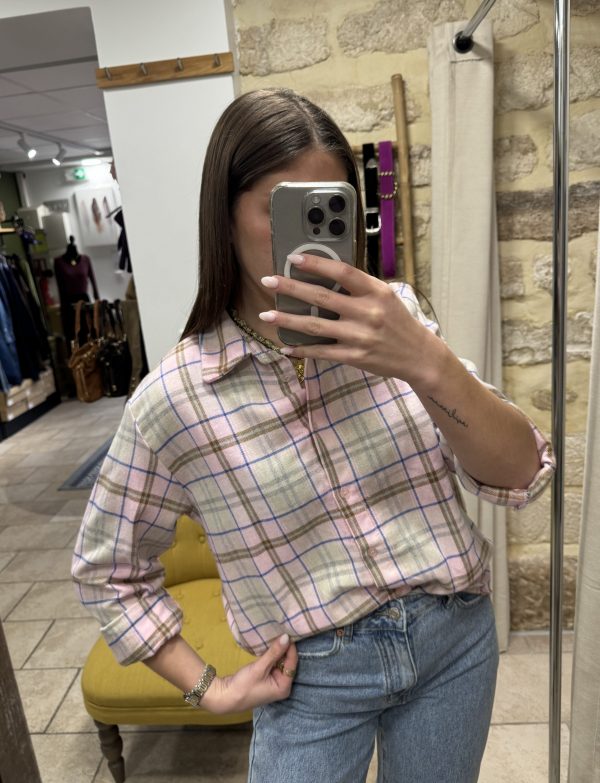 Chemise à carreaux
